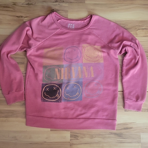 Vintage Inspired Nirvana Sweatshirt S - Picture 2 of 9
